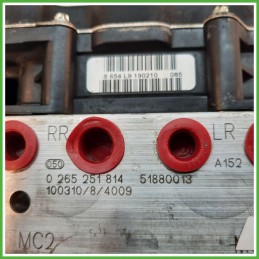 Centralina ABS Modulo Pompa BOSCH 0265951709 0265251814 FIAT PUNTO EVO 3J Originale Usato