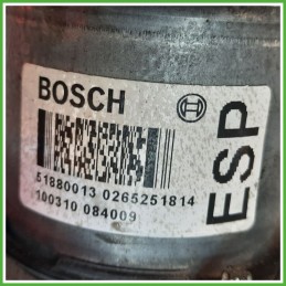 Centralina ABS Modulo Pompa BOSCH 0265951709 0265251814 FIAT PUNTO EVO 3J Originale Usato