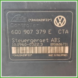 Centralina ABS Modulo Pompa ATE 10.0960-0322.3 10.0206-0021.4 VOLKSWAGEN POLO 9N Originale Usato