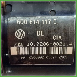 Centralina ABS Modulo Pompa ATE 10.0960-0322.3 10.0206-0021.4 VOLKSWAGEN POLO 9N Originale Usato