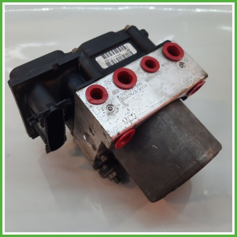 Centralina ABS Modulo Pompa BOSCH 0265800421 0265231535 FIAT GRANDE PUNTO 2Y Originale Usato