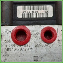 Centralina ABS Modulo Pompa BOSCH 0265800421 0265231535 FIAT GRANDE PUNTO 2Y Originale Usato