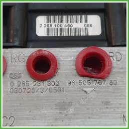 Centralina ABS Modulo Pompa BOSCH 0265800301 0265231302 PEUGEOT 307 Originale Usato