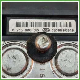 Centralina ABS Modulo Pompa ATE 0265800315 0265231331 FIAT PUNTO 2U Originale Usato