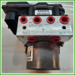 Centralina ABS Modulo Pompa BOSCH 0265951378 0265230808 FIAT PUNTO EVO 3J Originale Usato