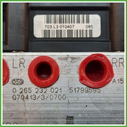 Centralina ABS Modulo Pompa BOSCH 0265800673 0265232021 FIAT PANDA 2Q Originale Usato