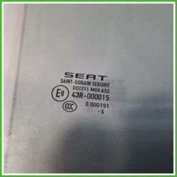 Cristallo Laterale Scendente Posteriore Destro DX SEAT LEON 5 Porte 5F4845026B 2012 2017 SAINT-GOBAIN