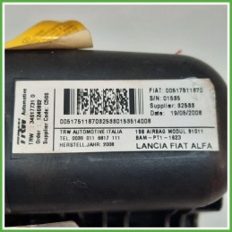 Airbag Passeggero Destro DX FIAT BRAVO 3L 1.4 16V 517511870 2007 2010 TRW 34017731D