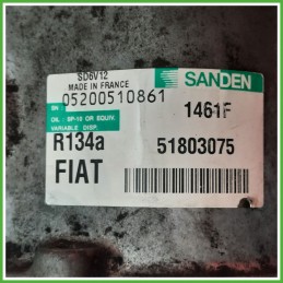 Compressore Clima AC Aria Condizionata SANDEN SD6V12 ALFA ROMEO MiTo X6 51803075