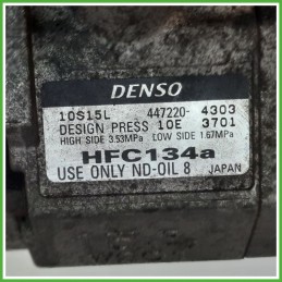 Compressore Clima AC Aria Condizionata DENSO 10S15L TOYOTA RAV 4 2a Serie 447220-4303