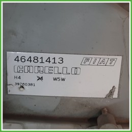 Faro Fanale Proiettore Anteriore Destro DX CARELLO 39760381 FIAT PUNTO 1a Serie 46481413 Usato