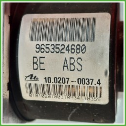 Centralina ABS Modulo Pompa ATE 10.0970-1119.3 10.0207-0037.4 CITROEN C3 1a Serie Originale Usato