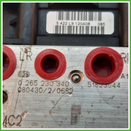 Centralina ABS Modulo Pompa BOSCH 0265951052 0265230340 FIAT BRAVO 3L Originale Usato