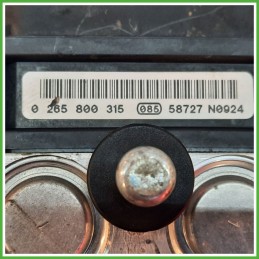 Centralina ABS Modulo Pompa BOSCH 0265800315 265231331 FIAT PUNTO 2U Originale Usato