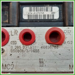 Centralina ABS Modulo Pompa BOSCH 0265800315 265231331 FIAT PUNTO 2U Originale Usato