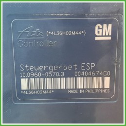 Centralina ABS Modulo Pompa ATE 10.0960-0570.3 10.0206-0264.4 FIAT PUNTO 2U Originale Usato