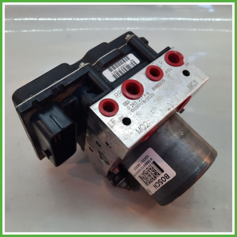 Centralina ABS Modulo Pompa BOSCH 0265951709 0265251814 FIAT PUNTO EVO 3J Originale Usato