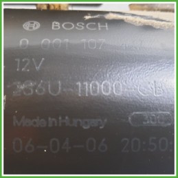 Motorino Avviamento BOSCH 0001107417 FORD FUSION CBK 2S6U-11000-CB