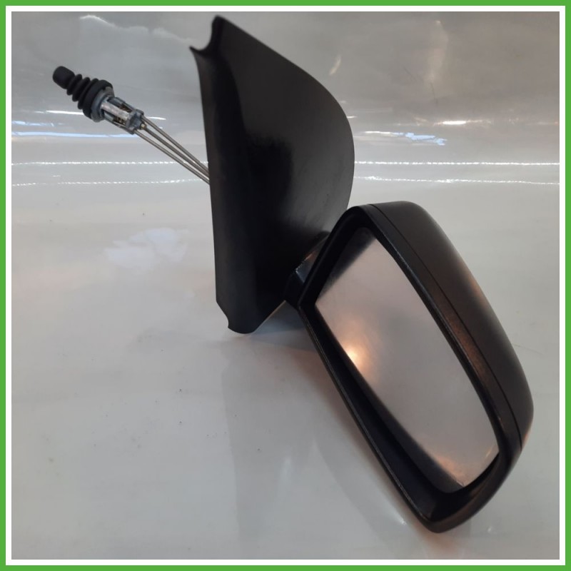 Specchio Specchietto Retrovisore Destro DX GOFFRATO FIAT PANDA 2Q 2003 2010 FICOSA FICOMIRRORS 011004 Originale Usato