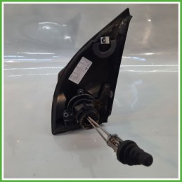 Specchio Specchietto Retrovisore Destro DX GOFFRATO FIAT PANDA 2Q 2003 2010 FICOSA FICOMIRRORS 011004 Originale Usato