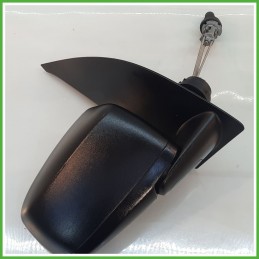 Specchio Specchietto Retrovisore Destro DX GOFFRATO FIAT PANDA 2Q 2003 2010 FICOSA FICOMIRRORS 011004 Originale Usato