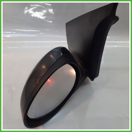 Specchio Specchietto Retrovisore Sinistro SX GRIGIO SCURO PEUGEOT 107 2005 2014 MAGNA 013775 Originale Usato