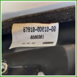 Specchio Specchietto Retrovisore Destro DX GRIGIO TOYOTA YARIS JPP 1999 2005 Originale Usato