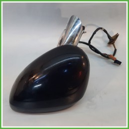 Specchio Specchietto Retrovisore Sinistro SX NERO CITROEN C3 A51 2009 2013 FICOSA FICOMIRRORS 027156 Originale Usato