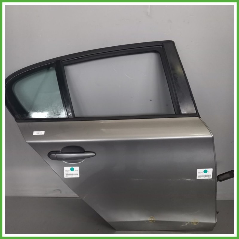 Porta Portiera Sportello Posteriore Destra DX GRIGIO SCURO BMW Serie 1 E81/E87 Berlina 2007 2012 Originale Usato