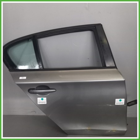 Porta Portiera Sportello Posteriore Destra DX GRIGIO SCURO BMW Serie 1 E81/E87 Berlina 2007 2012 Originale Usato