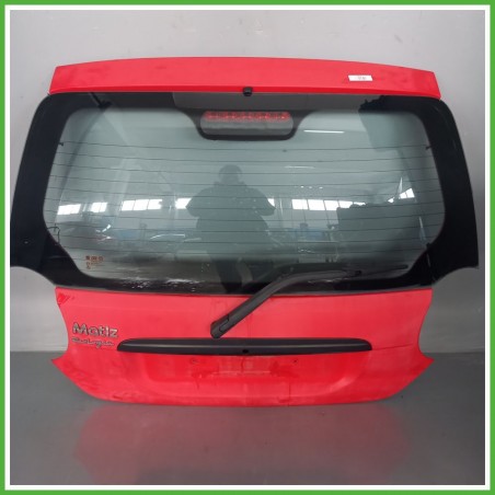Portellone Bagagliaio Cofano Baule Posteriore CHEVROLET (DAEWOO) MATIZ M200 2005 2010 ROSSO Berlina Originale Usato
