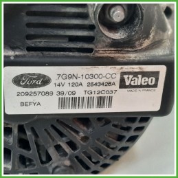 Alternatore VALEO TG12C037 FORD FIESTA CB1 7G9N10300CC