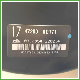 Servofreno Pompa Freni Depressore ATE 03.7854-3202.4 TOYOTA YARIS 1.3 16V 47200-0d171