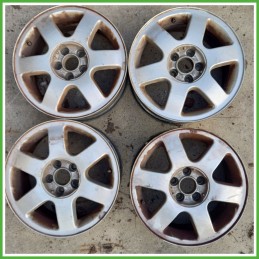 Cerchi in Lega AUDI A3 1a Serie 15 pollici 15" 6.0J 5x100 ET 38 4pz originali usati