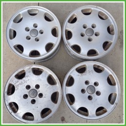 Cerchi in Lega AUDI A3 1a Serie 15 pollici 15" 6.0J 5x100 ET 45 4pz originali usati