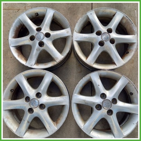 Cerchi in Lega ALFA ROMEO 147 (W8) (dal 10/2004 al 07/2011) 16 pollici 16" 6.5J 5x98 ET 41 4pz originali usati