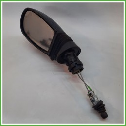 Specchio Specchietto Retrovisore Sinistro SX GOFFRATO FIAT PUNTO 1N/1P 1999 2005 MAGNETI MARELLI 0157178 Originale Usato