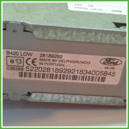 Autoradio FORD KA CCU 1.2 8V 1800928 2008 2017 FORD 7354765220