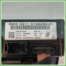 Comandi Clima AC Riscaldamento Condizionatore VDO A2C53338455 BMW Serie 1 E81/E87 9199260-01 2007 2012