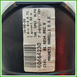 Quadro strumenti contachilometri tachimetro MAGNETI MARELLI 61.6034.992.9 ALFA ROMEO 156 1a Serie 1.6 16V Twin Spark 60664230