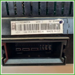 Quadro strumenti contachilometri tachimetro SIEMENS A2C53144054 VOLKSWAGEN PASSAT 3C 2.0 16V TDI 3C0920860H