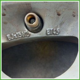 Cerchio Singolo in Lega AUDI A3 1a Serie 15 pollici 15" 6.0J 5x100 ET 45 originale usato al pz