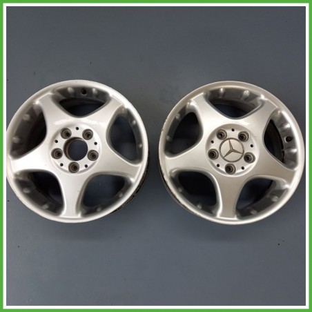 Cerchio Singolo in Lega MERCEDES-BENZ Classe C (WS203) (dal 05/00 al 12/07) 16 pollici 16" 6.5J 5x112 ET 56 usato al pz