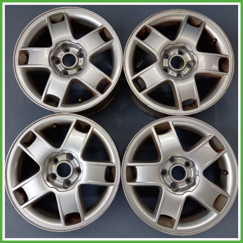 Cerchi in Lega SEAT LEON (1M) (dal 12/1999 al 02/2006) 15 pollici 15" 6.0J 5x112 ET 38 4pz originali usati