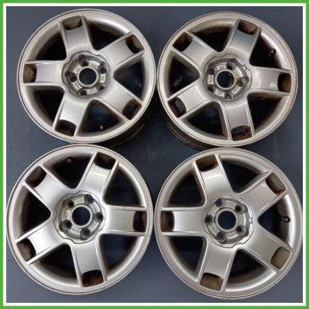 Cerchi in Lega SEAT LEON (1M) (dal 12/1999 al 02/2006) 15 pollici 15" 6.0J 5x112 ET 38 4pz originali usati