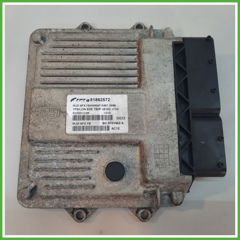 Centralina Motore Iniezione ECU MAGNETI MARELLI MJD6F3.Y8 LANCIA YPSILON TI 1.3 MJT 55kw 51862572 2008 2013