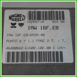 Centralina Motore Iniezione ECU MAGNETI MARELLI IAW16F.EB FIAT PUNTO 1a Serie 40kw 46480662 1993 1999
