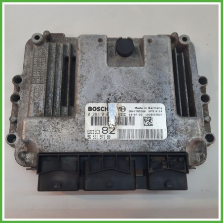 Centralina Motore Iniezione ECU BOSCH 0281010707 PEUGEOT 206 1.4 50kw 9653197180 1998 2009