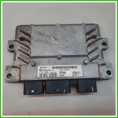 Centralina Motore Iniezione ECU CONTINENTAL S180047003H FORD FIESTA CB1 1.4 16V 71kw 8V2112A650TH 2008 2013