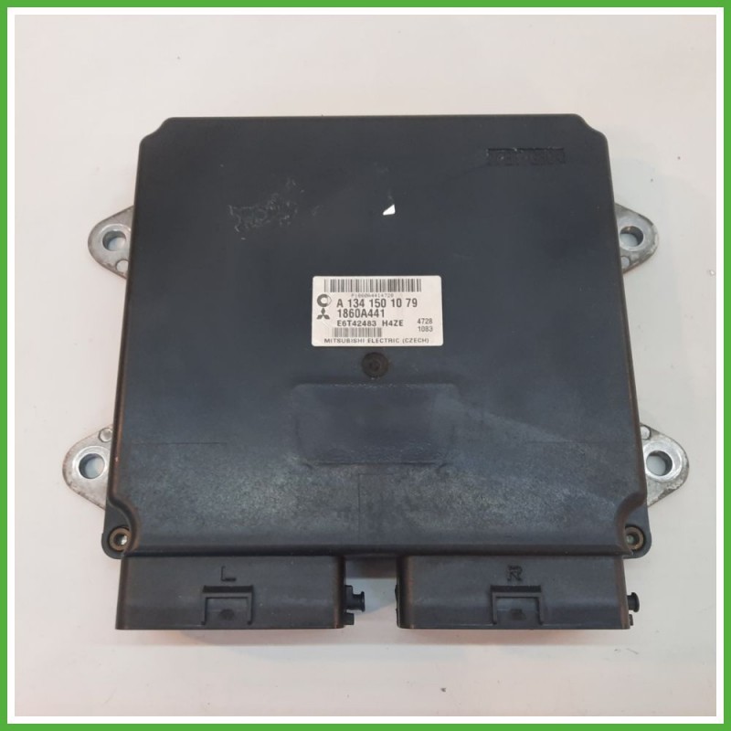 Centralina Motore Iniezione ECU MITSUBISHI E6T42483 MITSUBISHI COLT 7a Serie 1.1 12V 55kw 1860A441 2004 2009